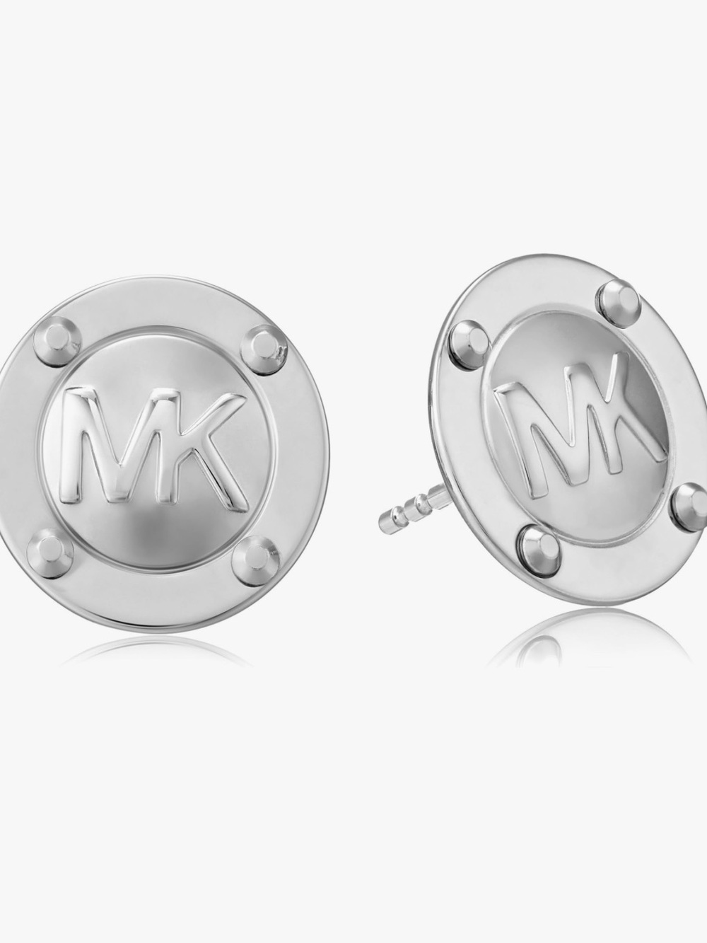 Michael Kors Silver Astor Stuf earrings